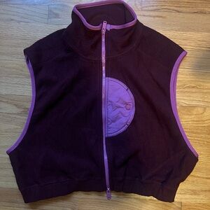 FP Movement by Free People Purple Fleece Vest